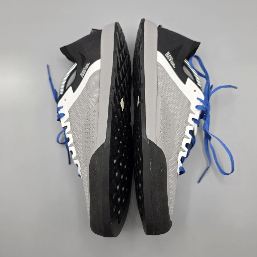 Black Diamond Climbing Shoes Womens 8.5 Mens 7 Gray Blue Lace Up - Picture 9 of 14